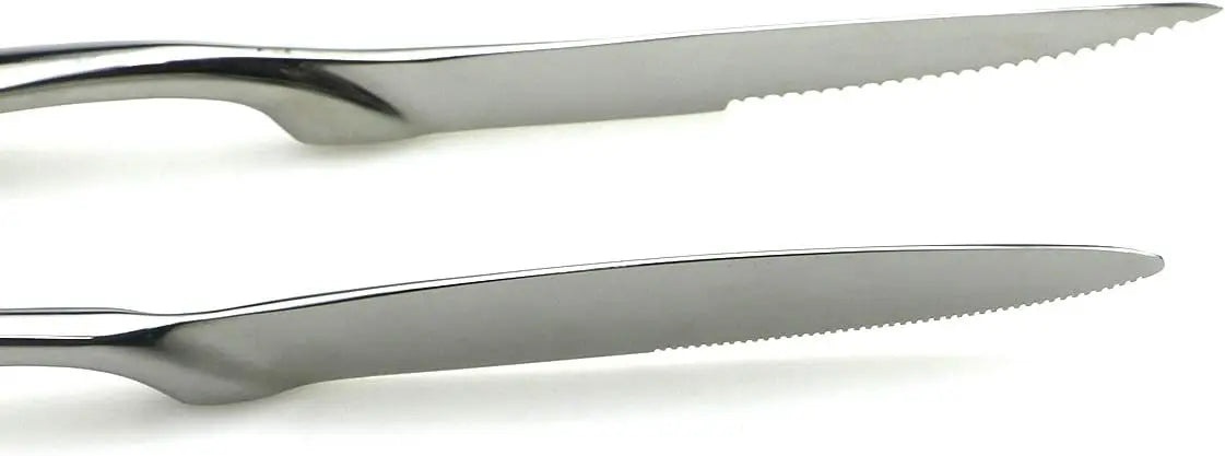 24 Piece Stainless Steel Flatware Set For Four, Mirror Polished