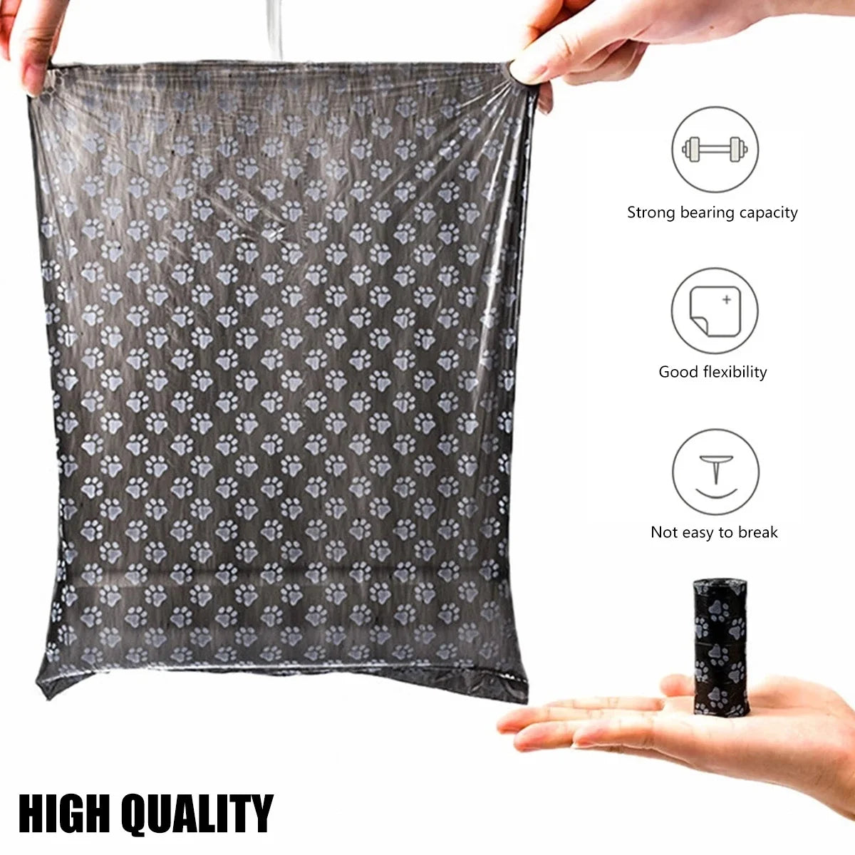NONEDog Biodegradable Pet Poop Bags Dispenser Outdoor