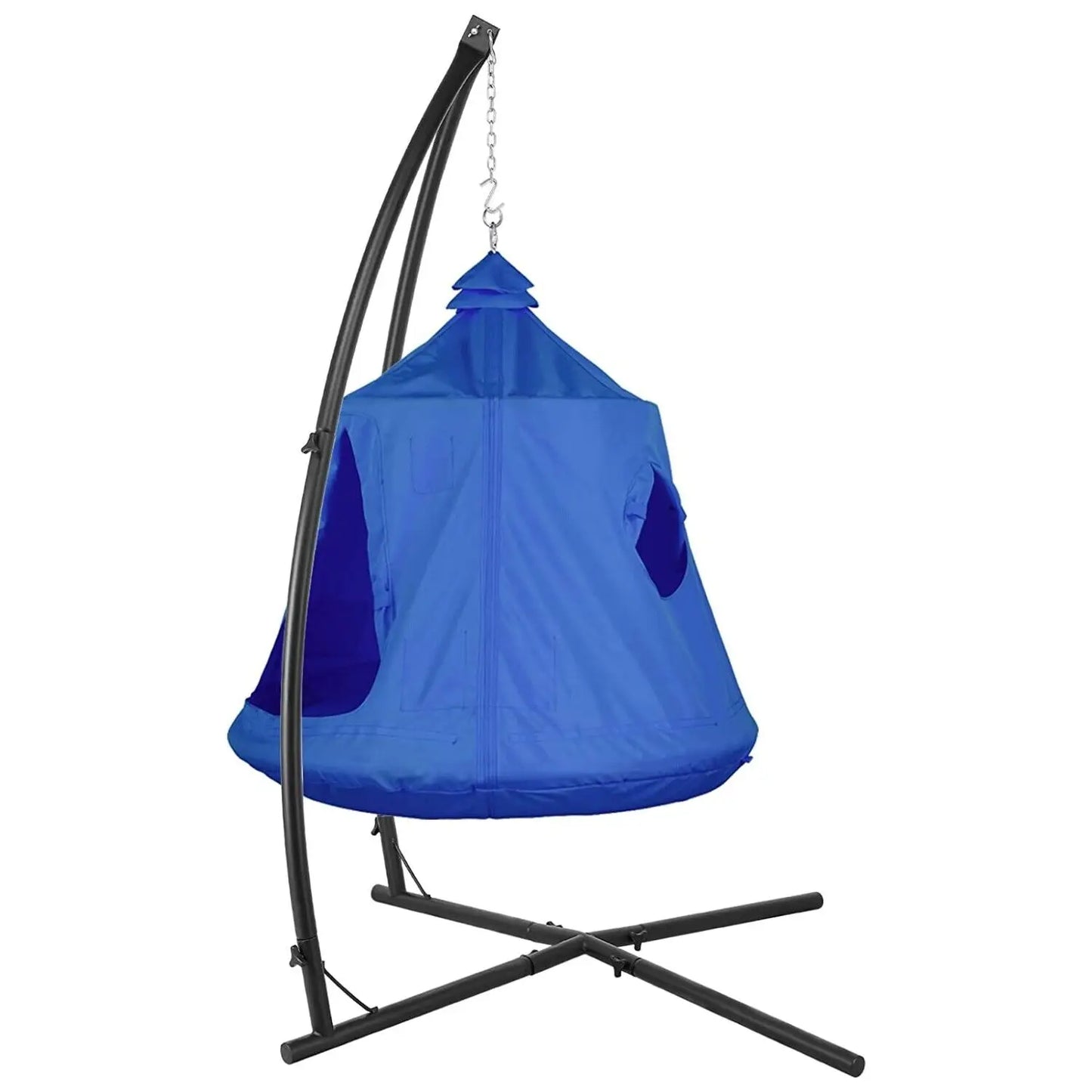 Homfa Hammock Chair Stand and Swing Chair With Led Lights