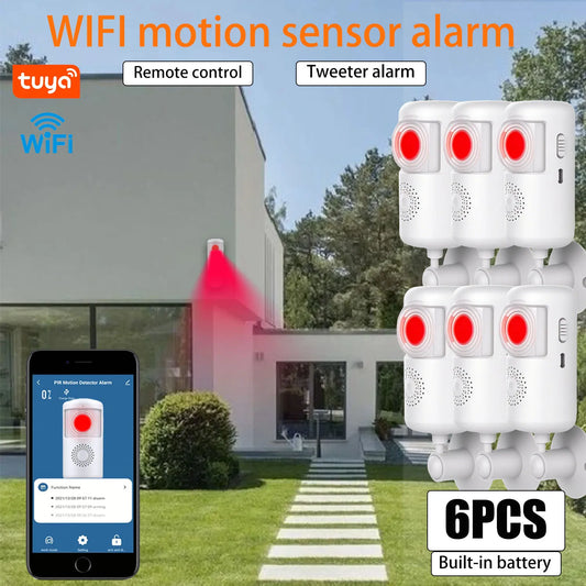 PGST Tuya Smart PIR Motion Detector With App Alerts