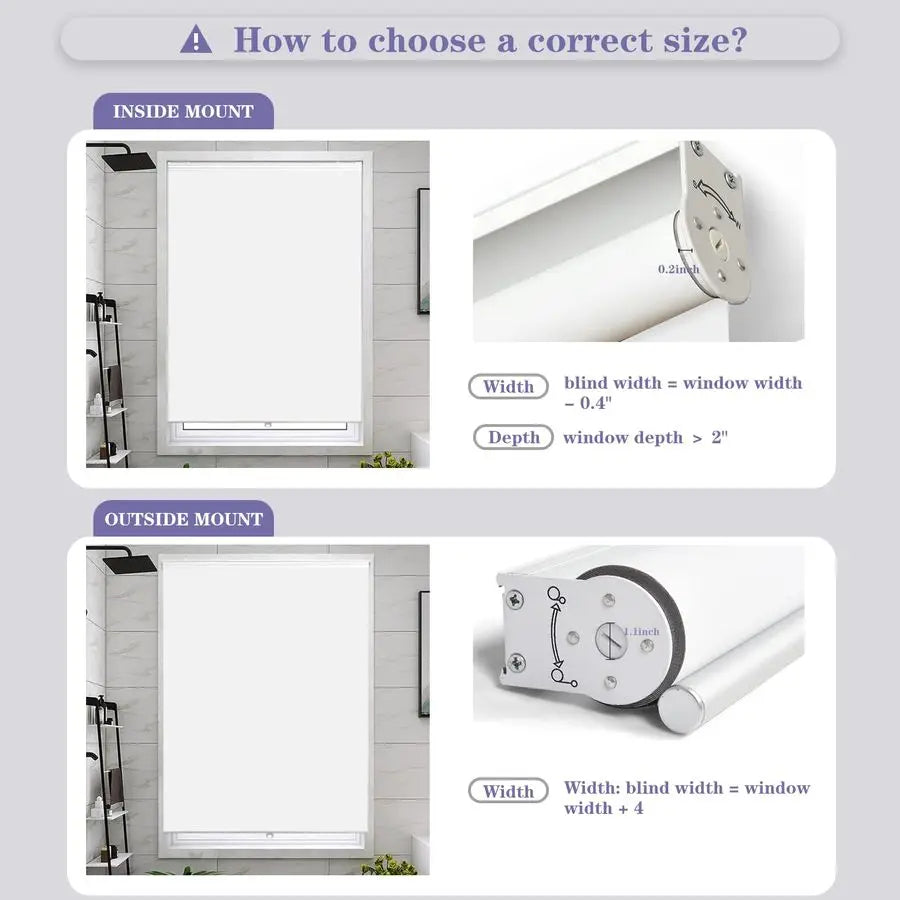 Cordless Blackout Roller Shade With Child Safety Features