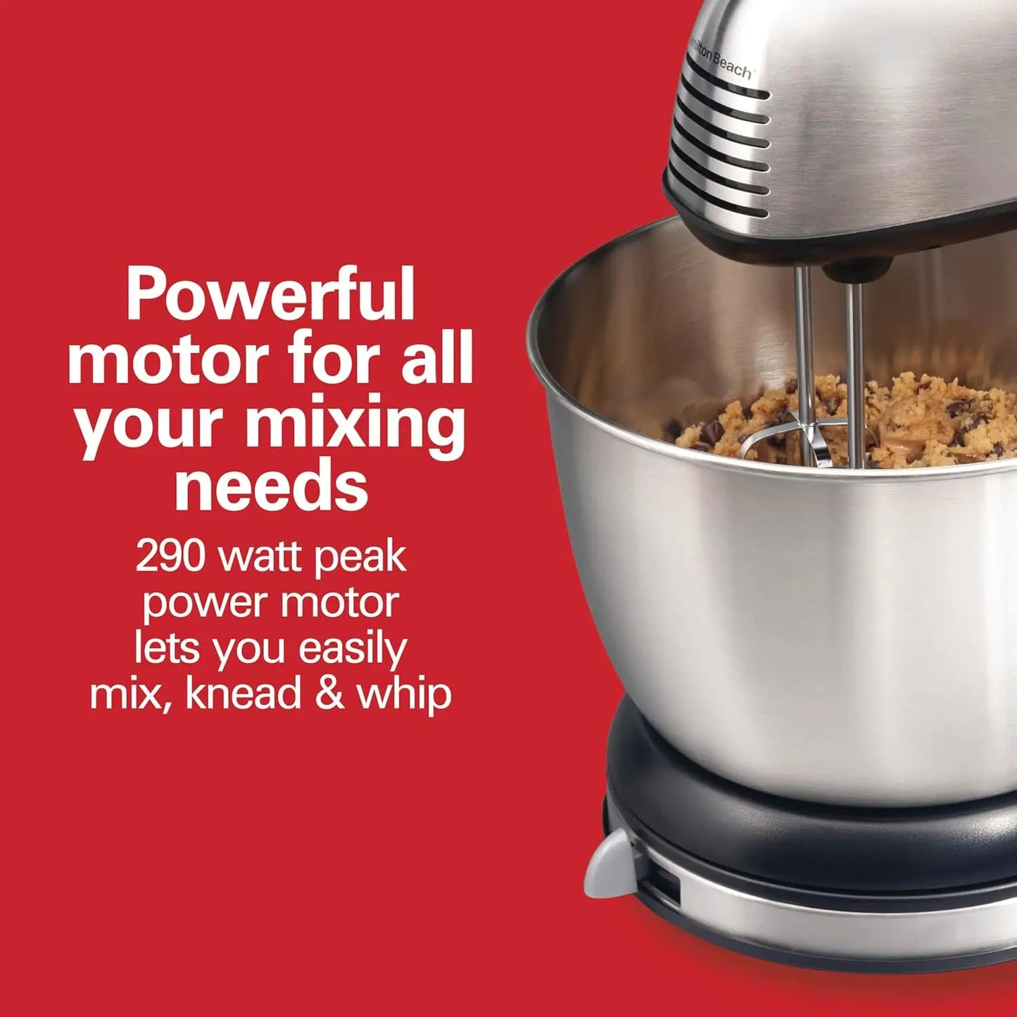 Classic Stand and Hand Mixer With Six Speeds