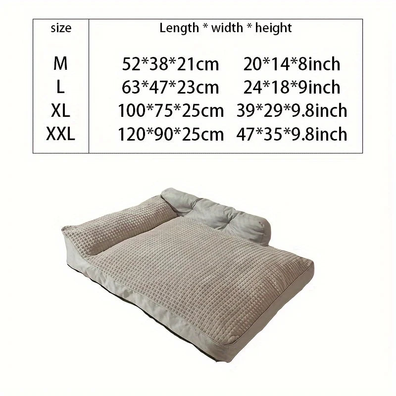 Pet Bed For Cats And Dogs Non Slip WinterWarm Cushion