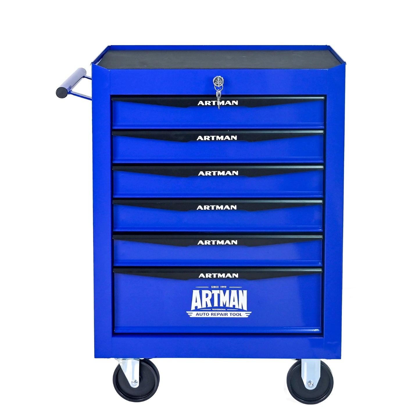 ARTMAN Rolling Metal Tool Chest With 6 Drawers And Slides