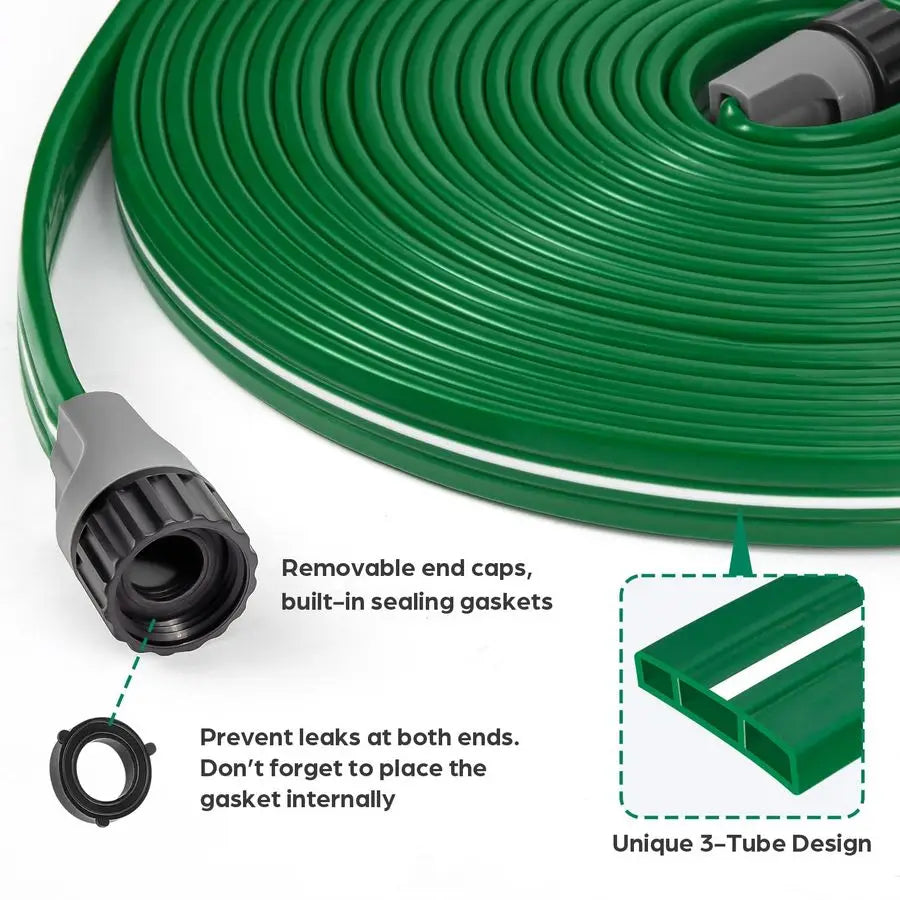 Sprinkler Hose With Holes Heavy Duty Water Saving Garden Irrigation