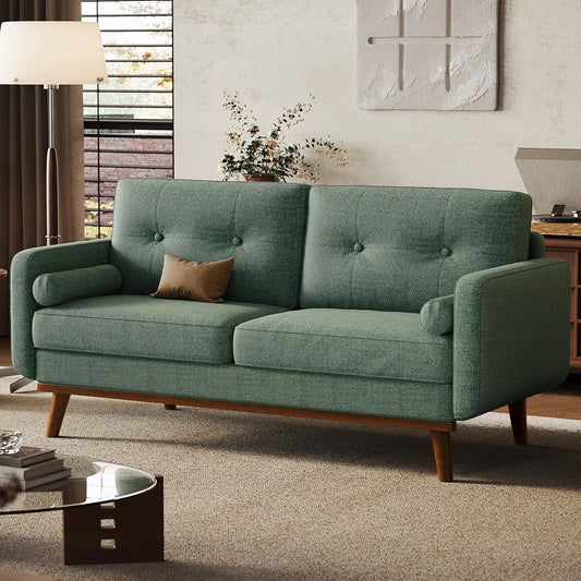 Studyset Mid Century Modern Loveseat Sofa for Living Room