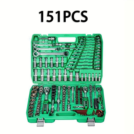 NIUXIANGDIY Ratchet Wrench Socket Set With S2 CR-V Sockets