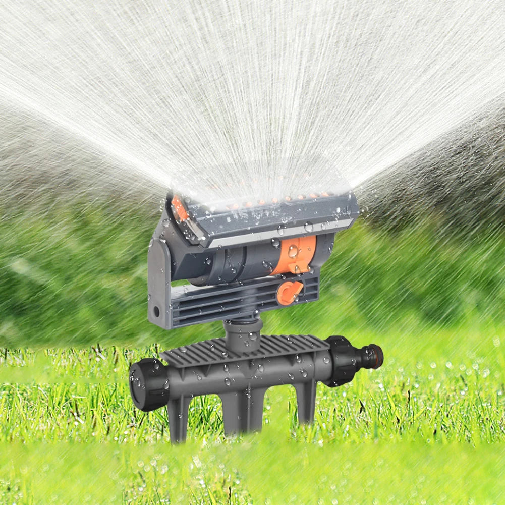 Oscillating Lawn Sprinkler With 4 Modes And 16 Nozzles