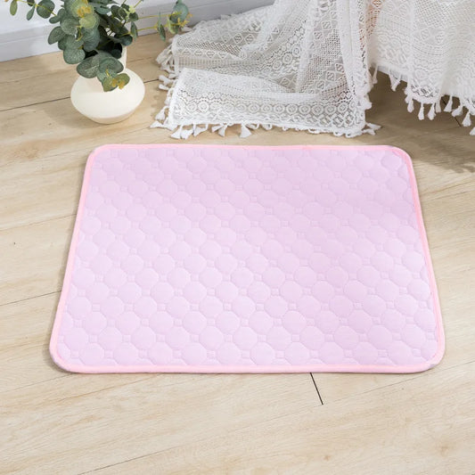 NONECN Reusable Dog Pee Pad Washable Absorbent Training Mat
