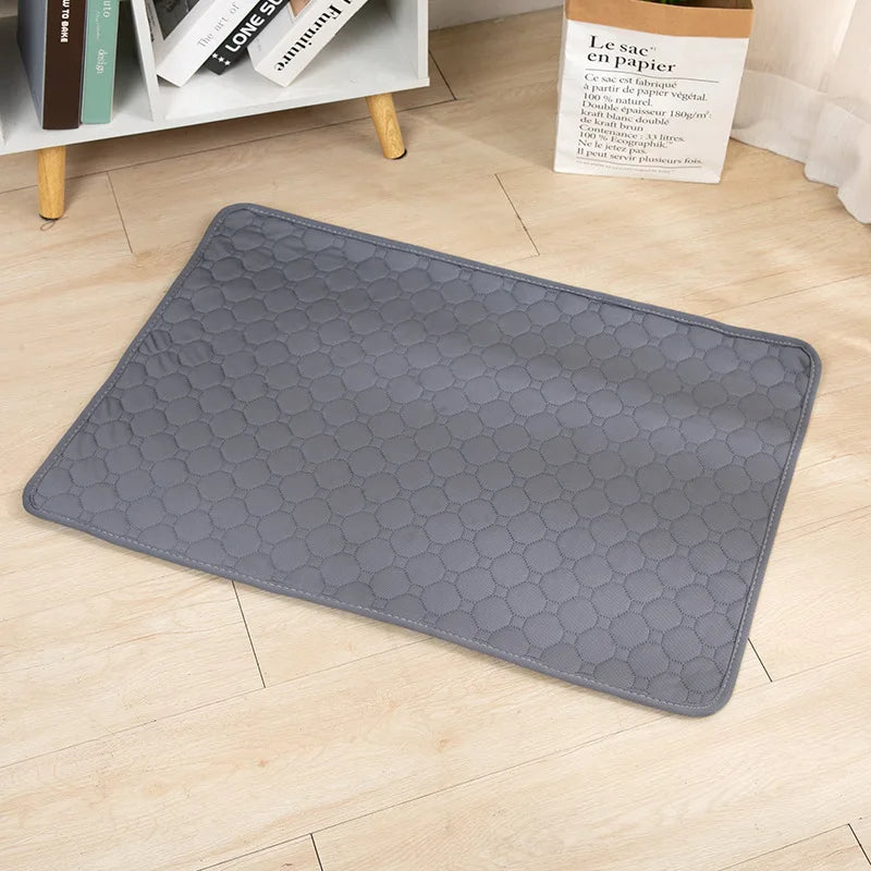 NONECN Reusable Dog Pee Pad Washable Absorbent Training Mat