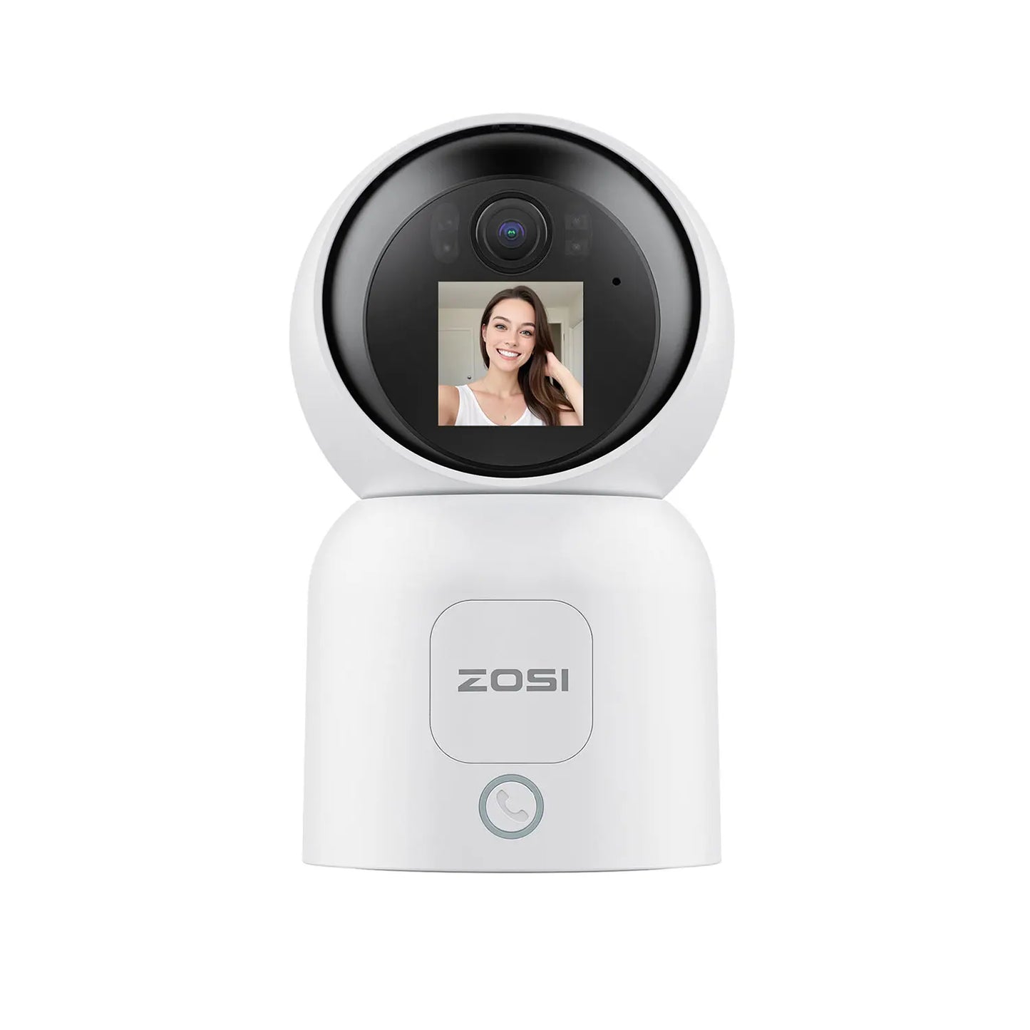 ZOSI 360 Degree Smart Home Security Camera With AI Tracking