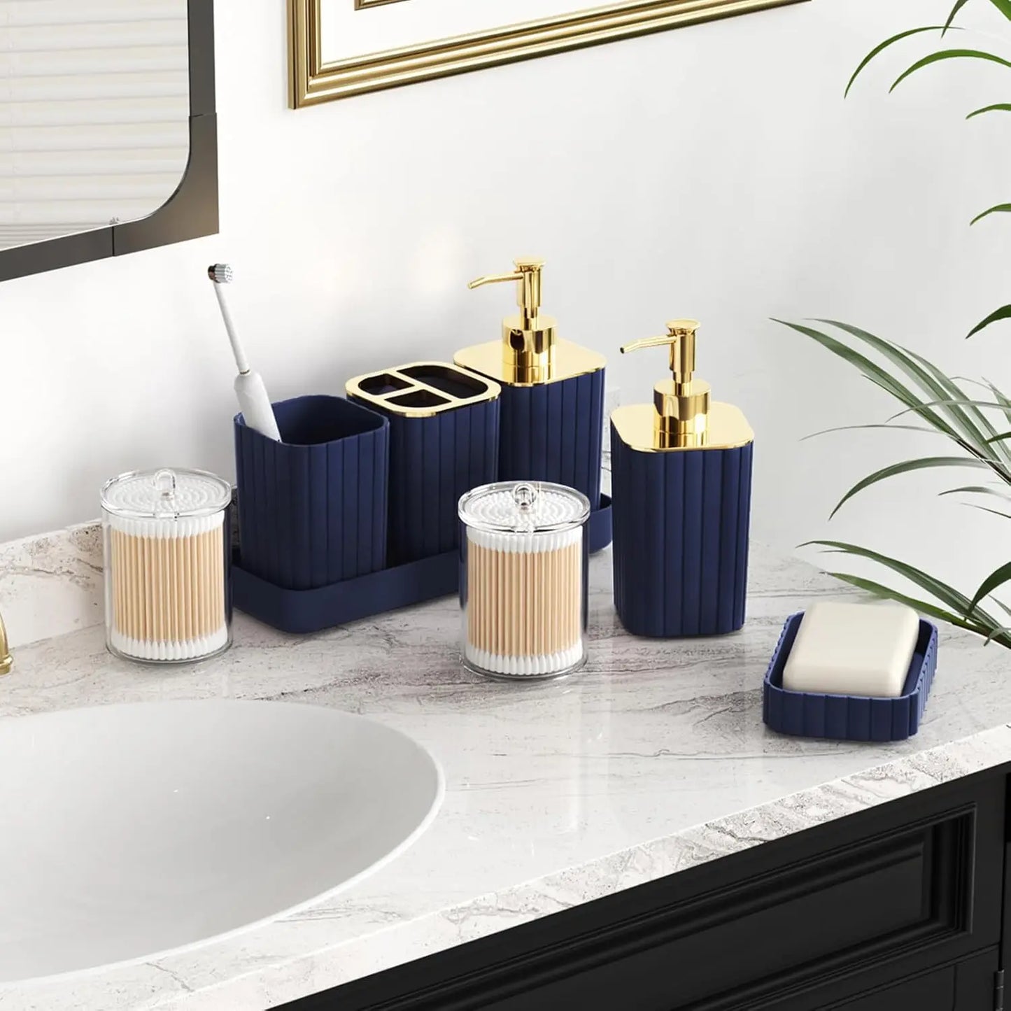 25 Piece Bathroom Accessory Set