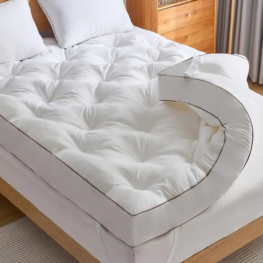 Breathable Gel Memory Foam Mattress Topper Queen Back Pain Relief