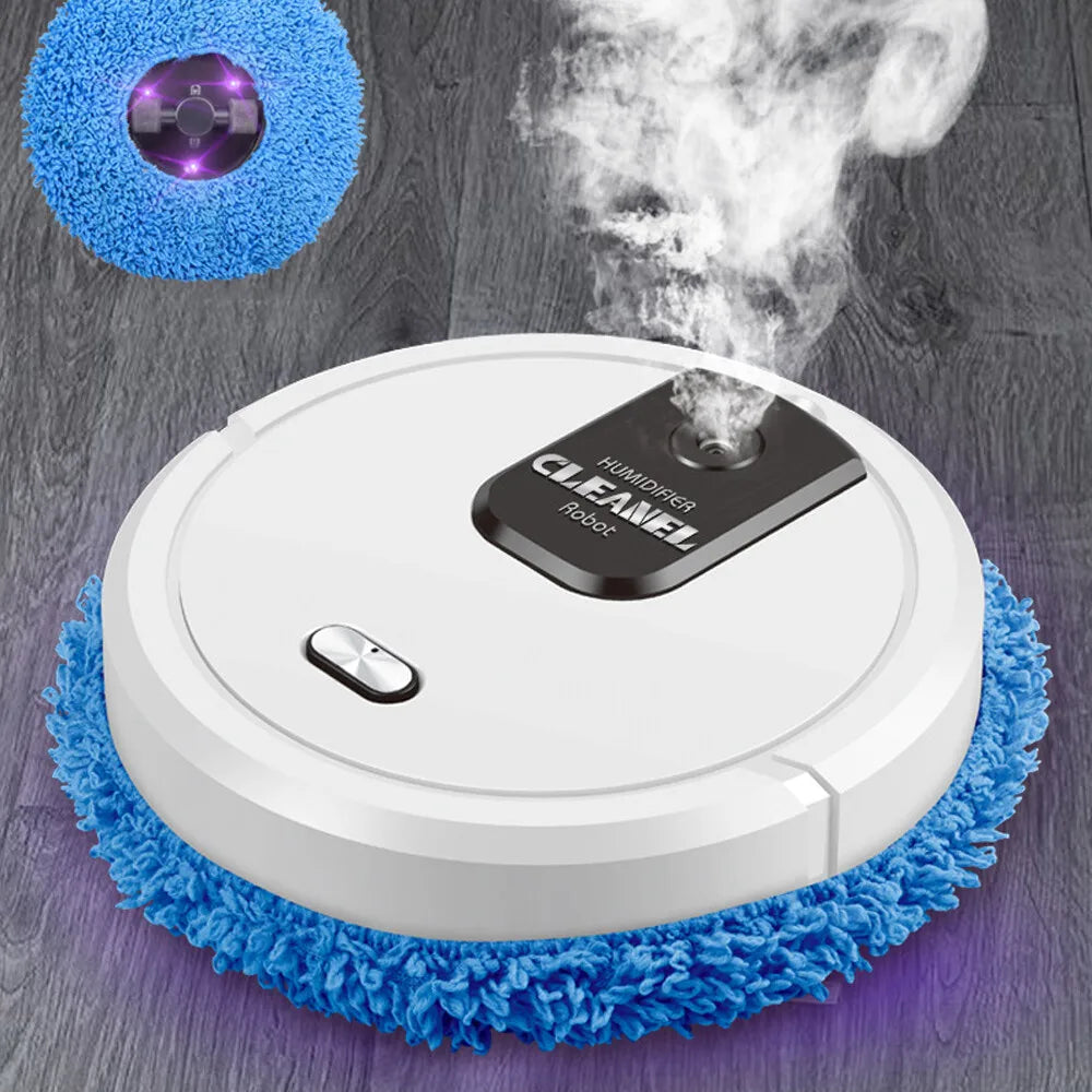 Mopping Robot Wet And Dry Cleaning Humidification USB Rechargeable