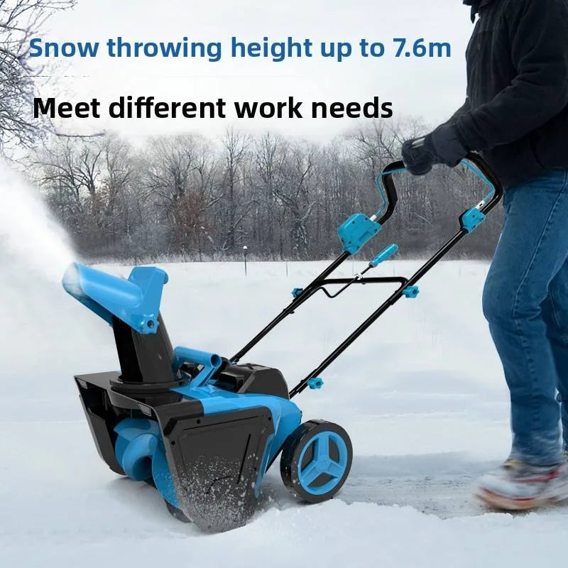 STJX Wireless Snow Blower Lithium Ion Shovel Sweeper