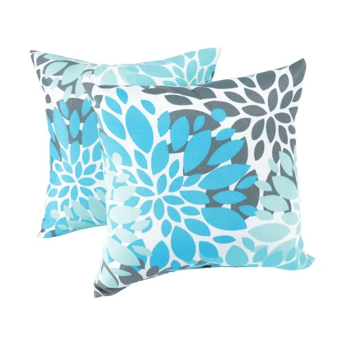 Outdoor Paisley Throw Pillows Waterproof Fade-Resistant Cushions