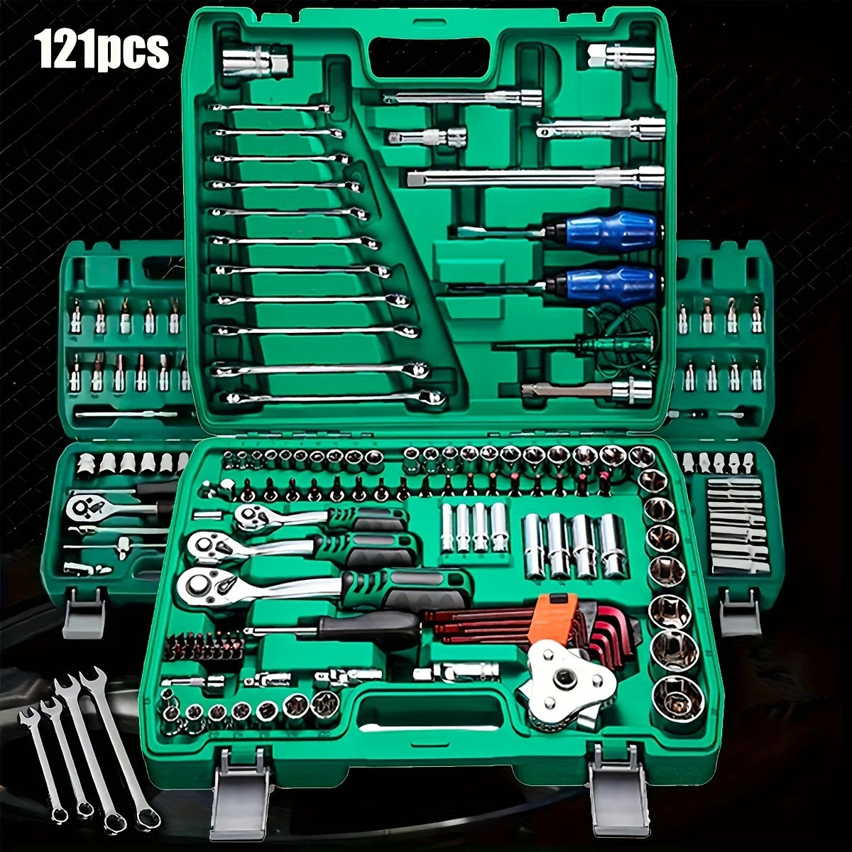 NIUXIANGDIY Ratchet Wrench Socket Set With S2 CR-V Sockets