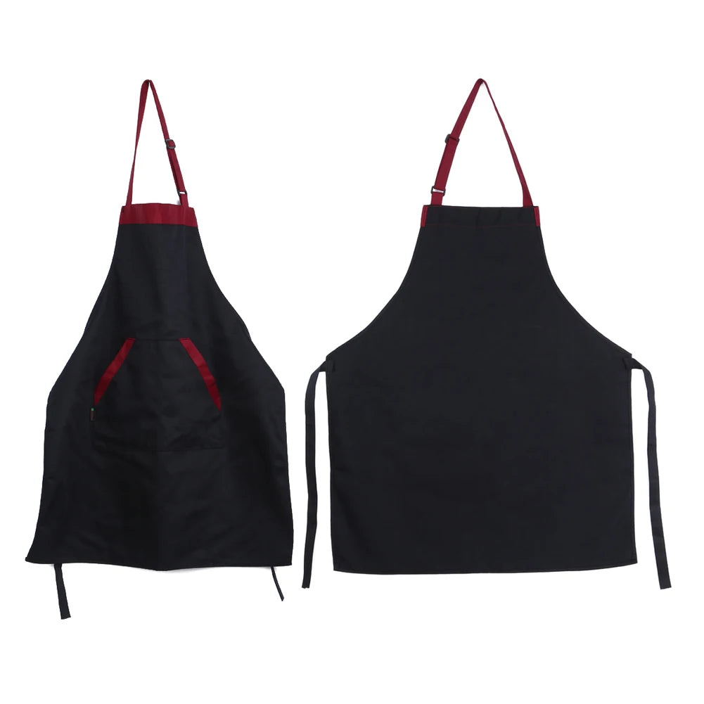 VKTECH Halter Kitchen Apron With Tow Pockets Unisex